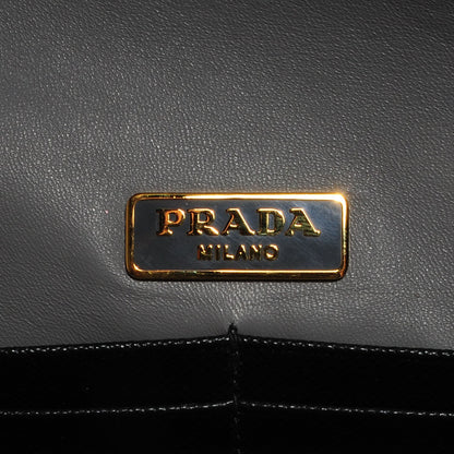 Prada Saffiano Sound Clutch Nero Black 7 of 10