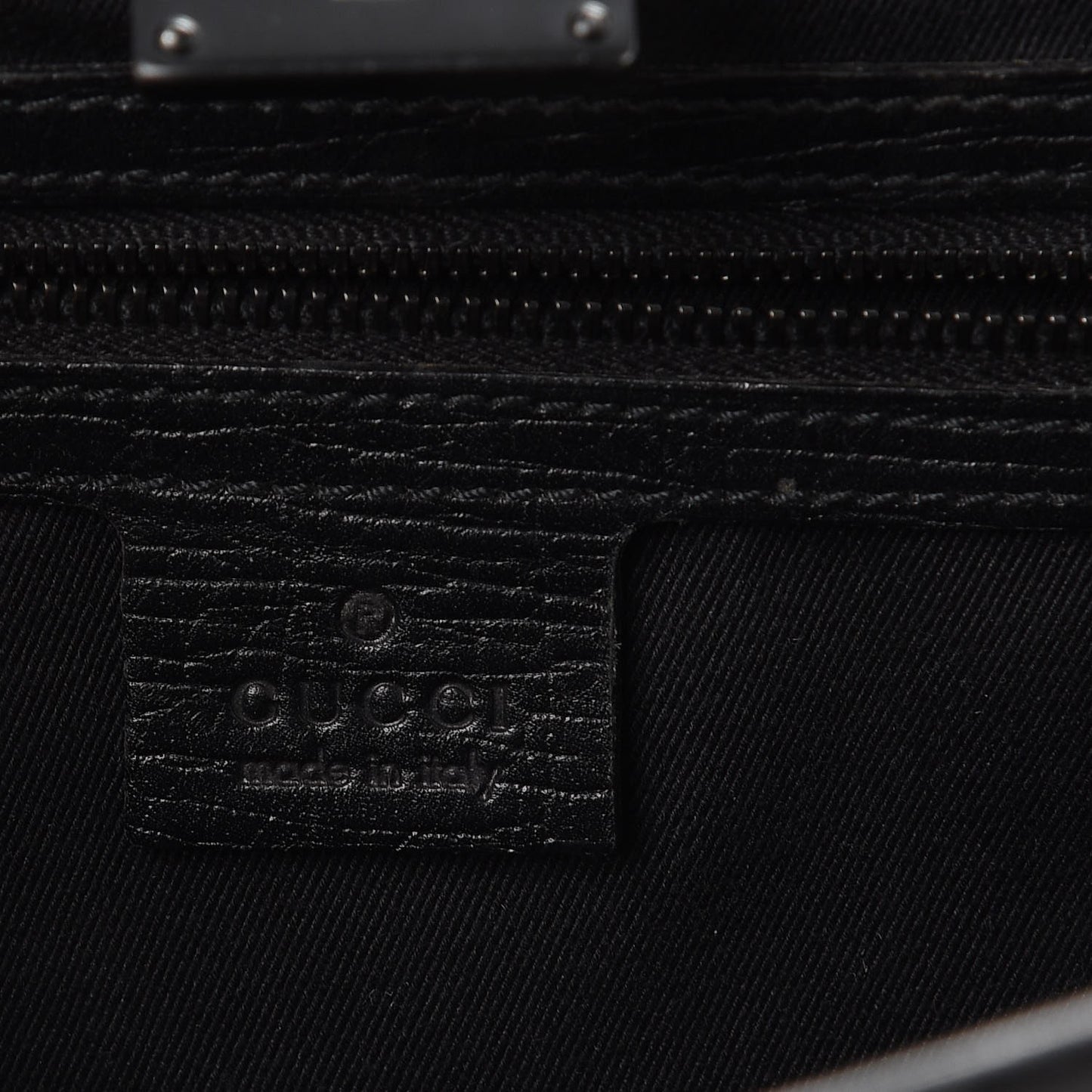 Monogram Bamboo Bullet Bag Black