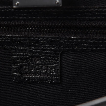 Gucci Monogram Bamboo Bullet Bag Black 6 of 12