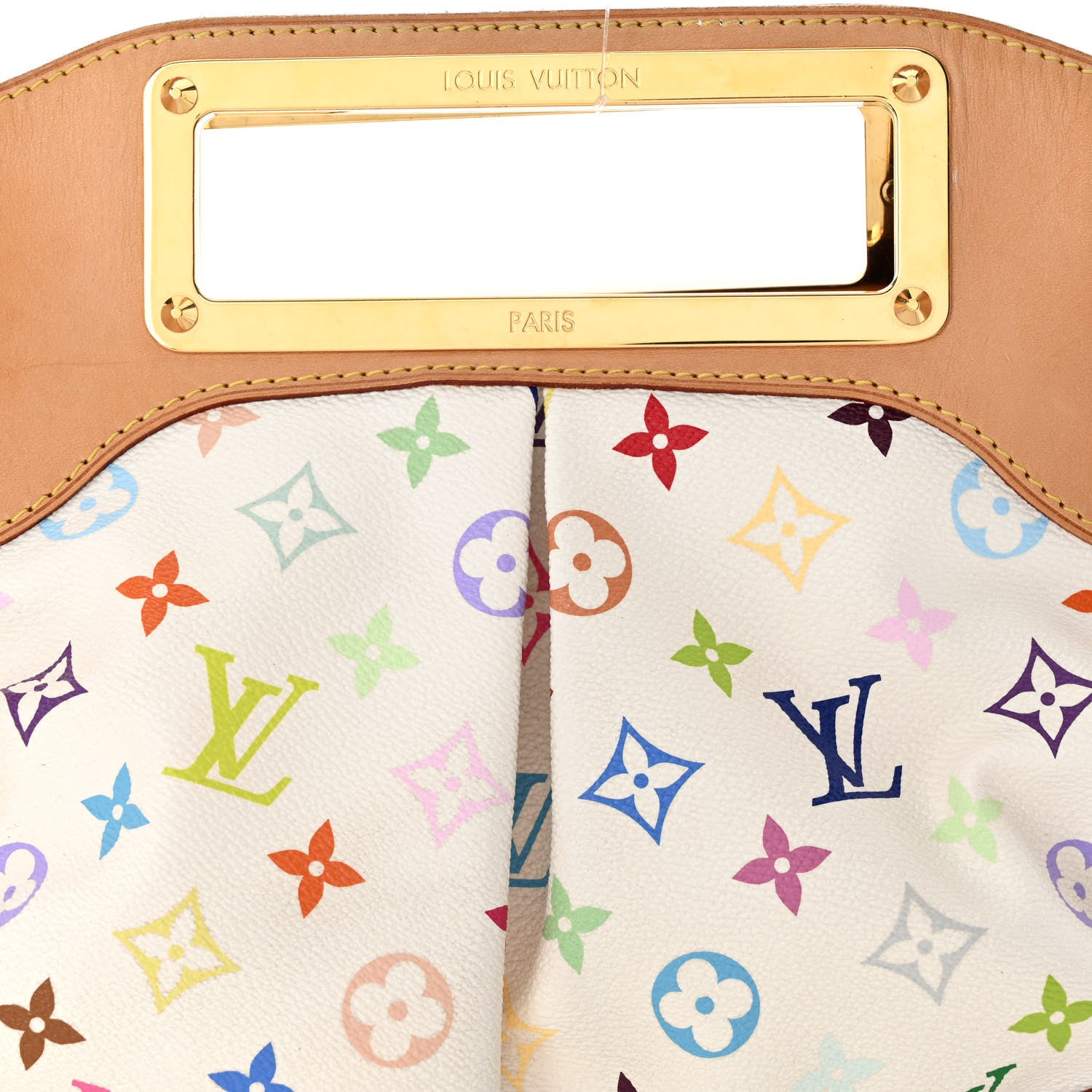 Louis Vuitton Monogram Multicolor Judy MM White 7 of 10
