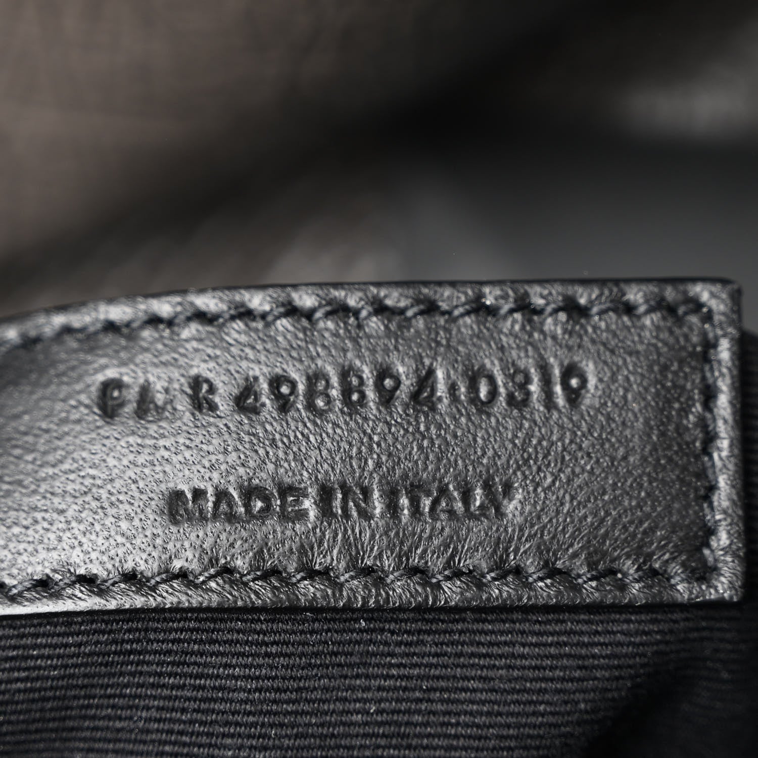 Saint Laurent Crinkled Calfskin Matelasse Monogram Medium Niki Chain Satchel Faggio 7 of 10