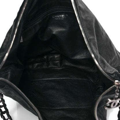 Chanel Calfskin Modern Chain Hobo Black 5 of 8