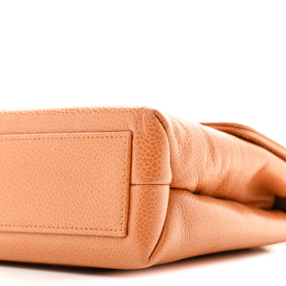 Chanel Caviar Top Handle Kelly Flap Brown 11 of 12