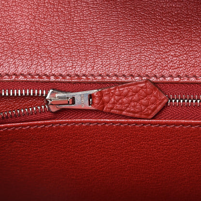 Hermes Togo Birkin 30 Rouge Garance 10 of 39
