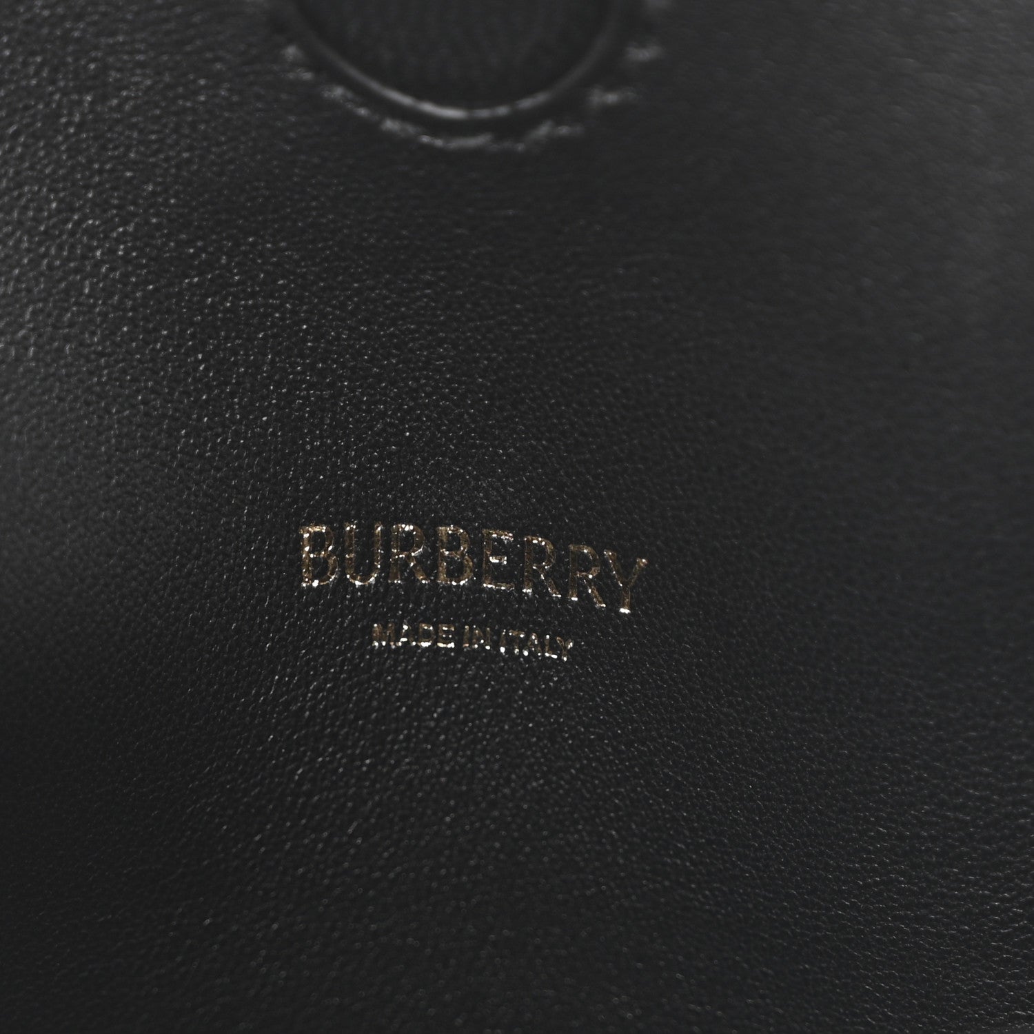 Burberry Lambskin Bridle Calfskin Runway Clutch Black 6 of 9