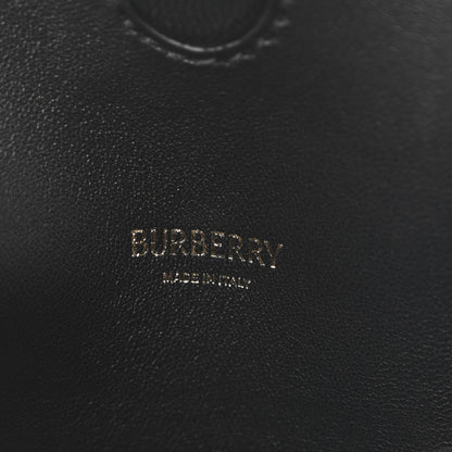 Burberry Lambskin Bridle Calfskin Runway Clutch Black 6 of 9