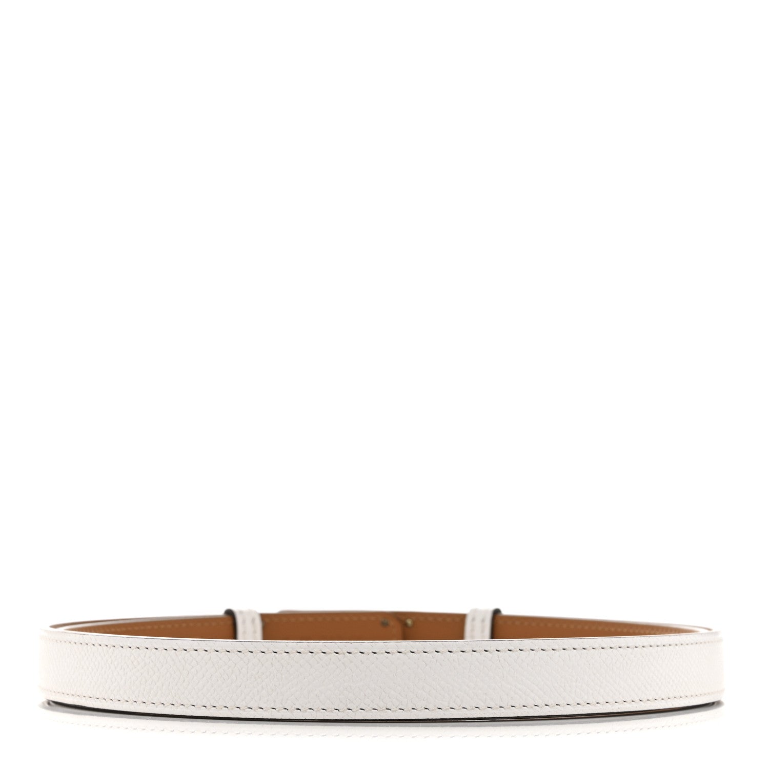 Hermes Epsom Kelly Belt White 2 of 4