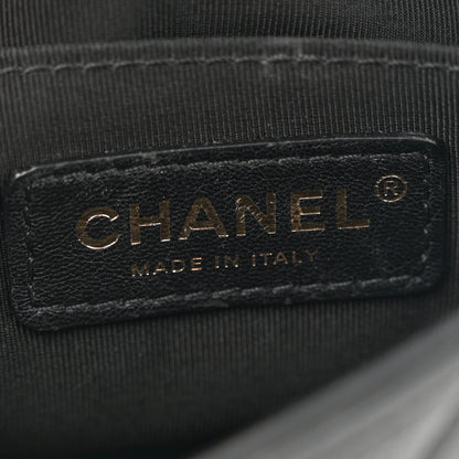 Chanel Calfskin Quilted Flap Waist Bag Black 6 of 12