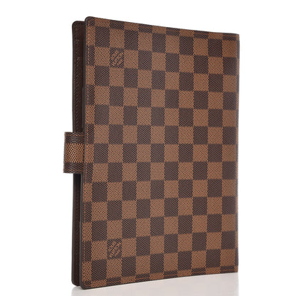 Louis Vuitton Damier Ebene Large Ring Agenda Cover 3 of 7