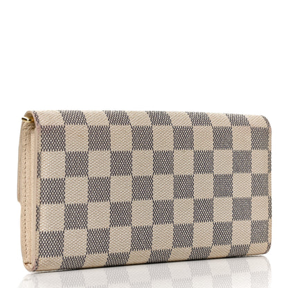 Louis Vuitton Damier Azur Sarah Wallet 3 of 13