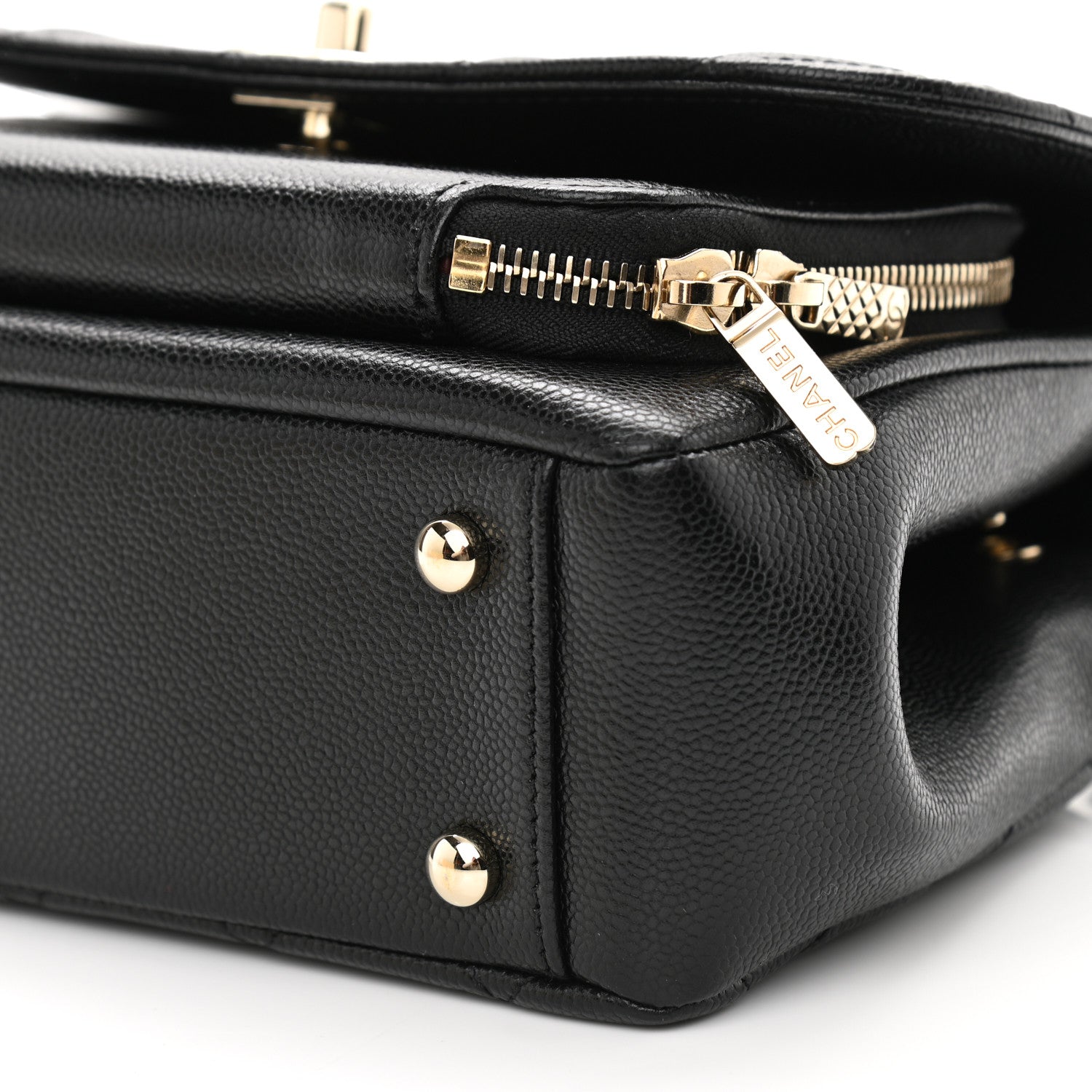 Chanel Caviar Quilted Medium Business Affinity Flap Black 10 of 11