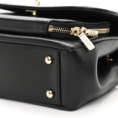 Chanel Caviar Quilted Medium Business Affinity Flap Black 10 of 11