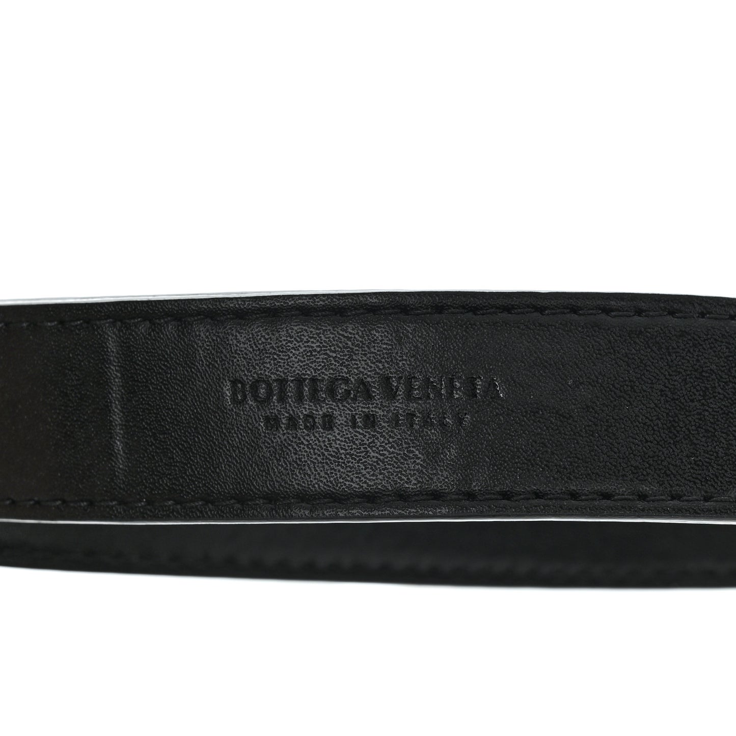 Nappa Maxi Intreccio The Belt Cassette Bag Black