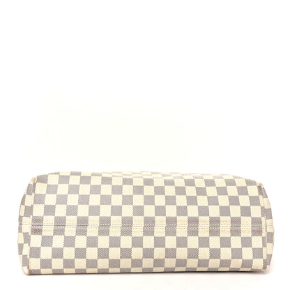 Louis Vuitton Damier Azur Graceful MM Rose Ballerine 10 of 10