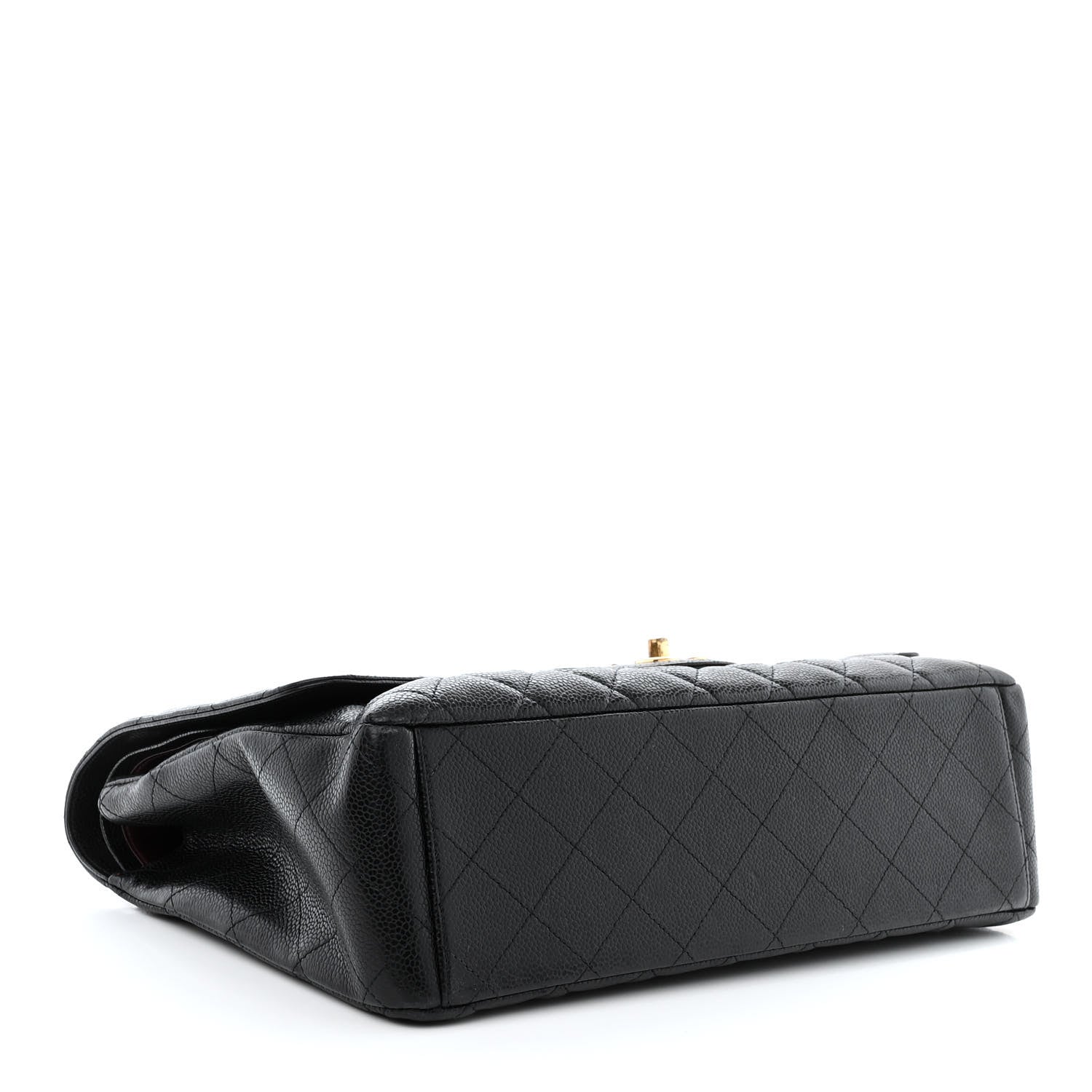 Chanel Caviar Quilted Maxi Double Flap Black 4 of 12
