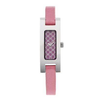 Gucci Stainless Steel Satin 12mm 3900L Quartz Watch Pink 1 of 4