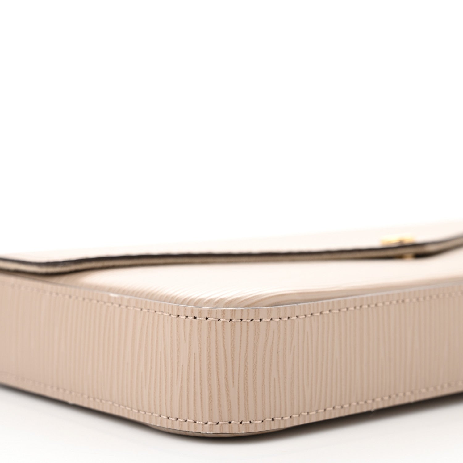 Louis Vuitton Epi Felicie Pochette Chain Wallet Galet 9 of 10