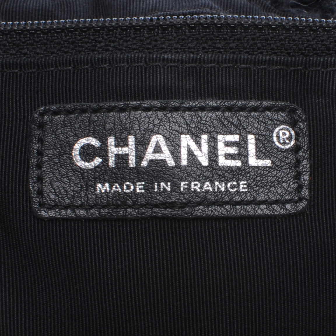 Chanel Tweed Boucle Knitting Bag Black 6 of 7