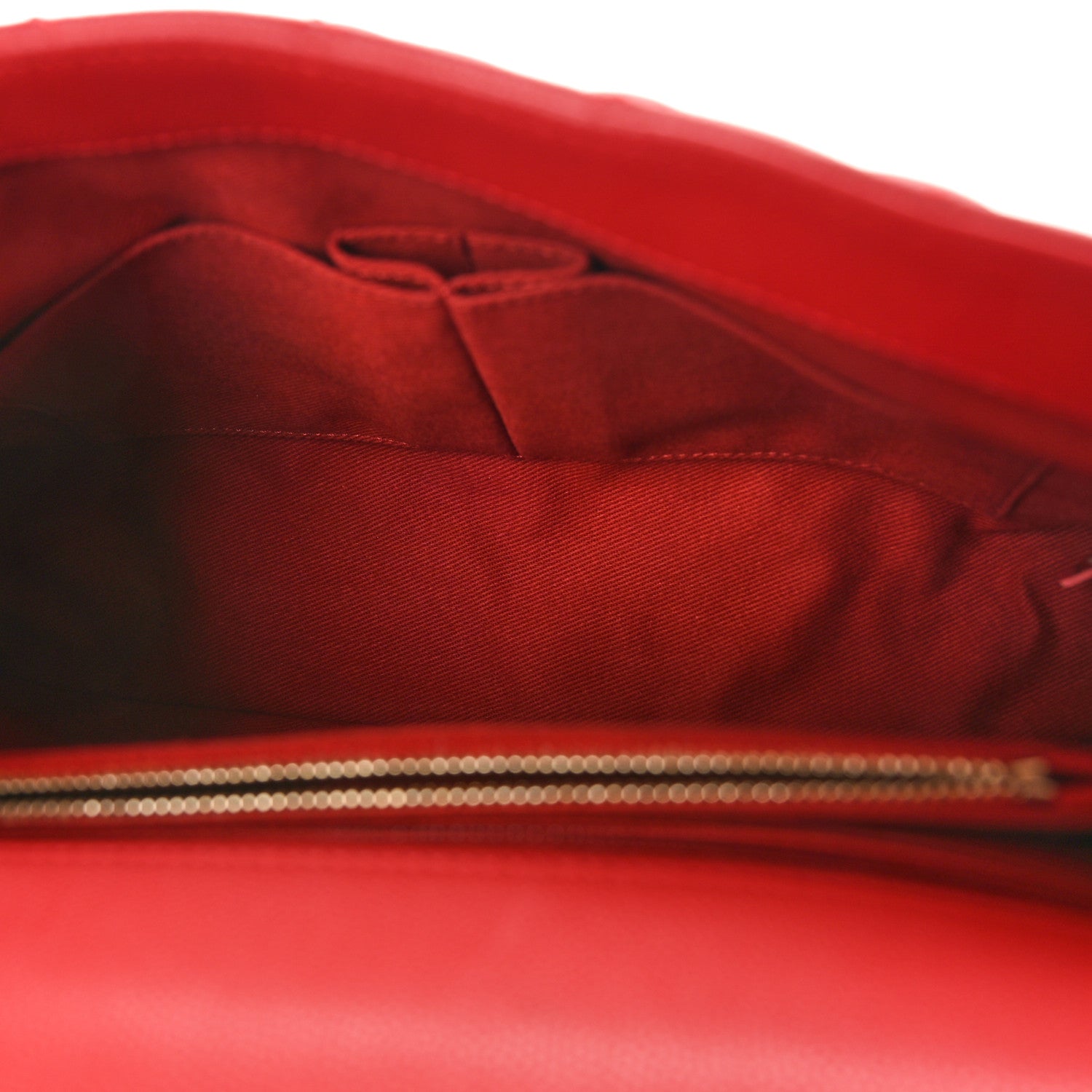 Chanel Caviar Quilted Small Coco Handle Flap Red 5 of 11