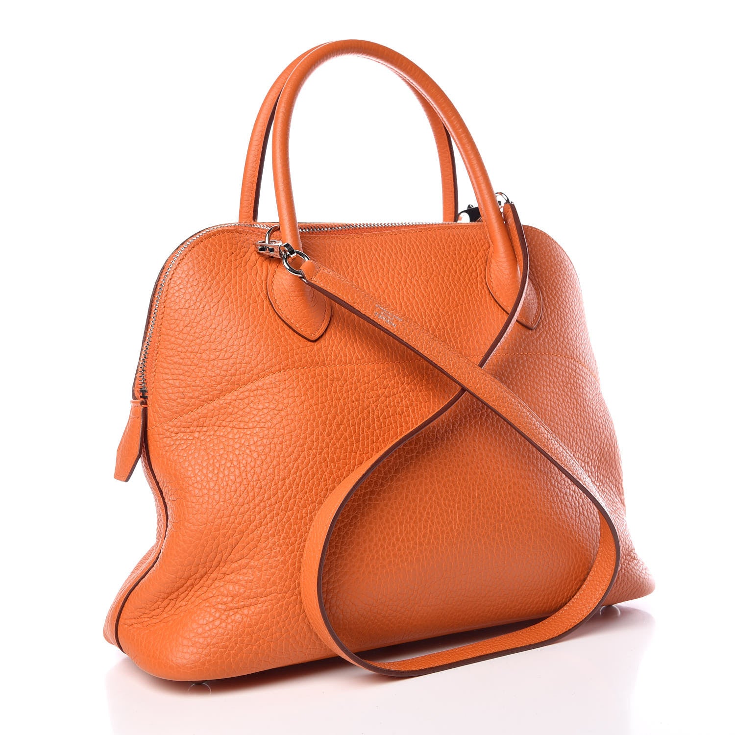 Hermes Taurillon Clemence Bolide 31 Orange 3 of 17