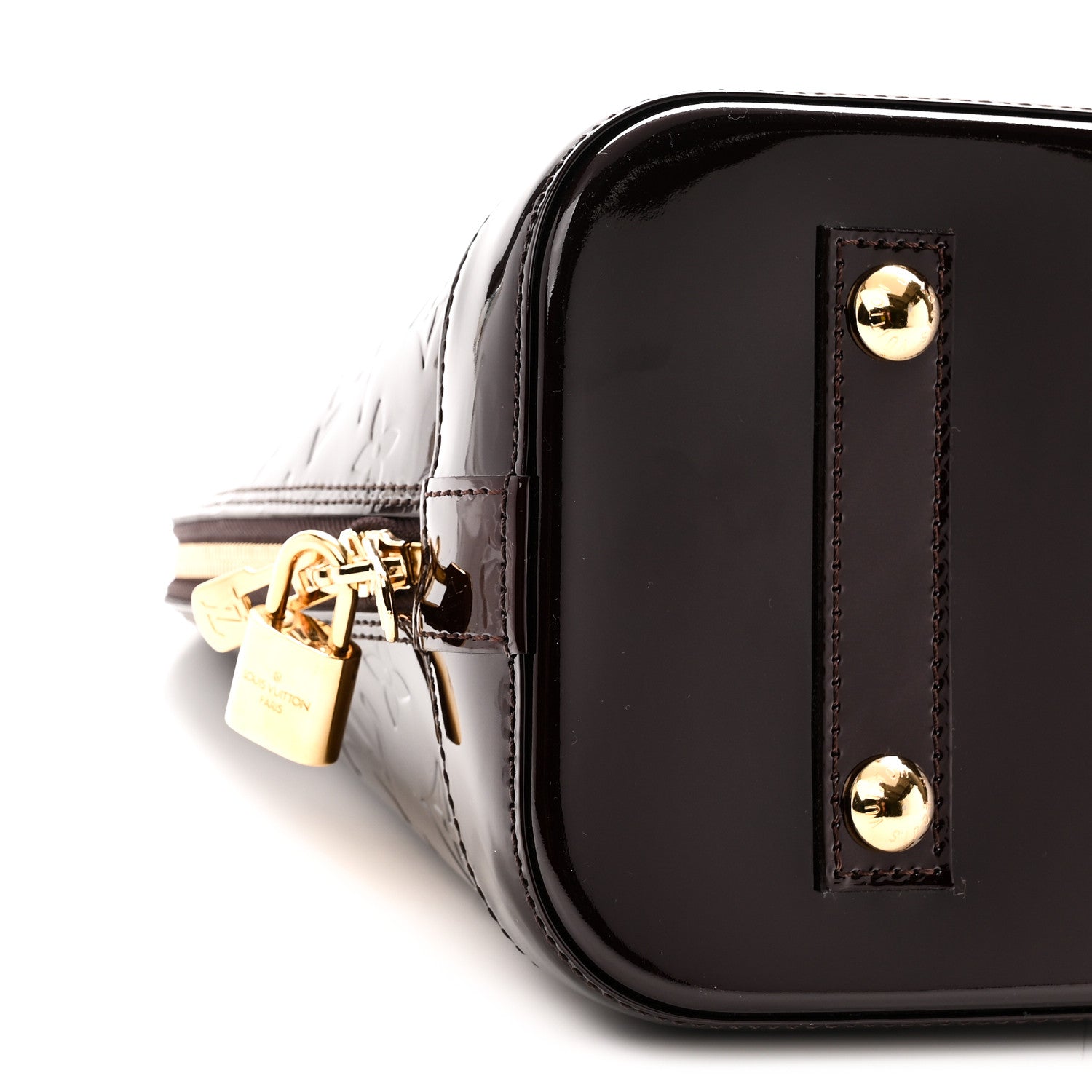 Louis Vuitton Vernis Alma PM Amarante 8 of 9
