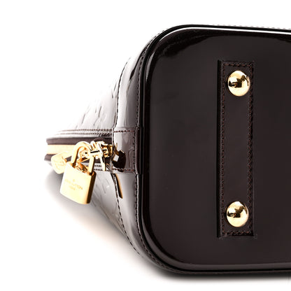 Louis Vuitton Vernis Alma PM Amarante 8 of 9