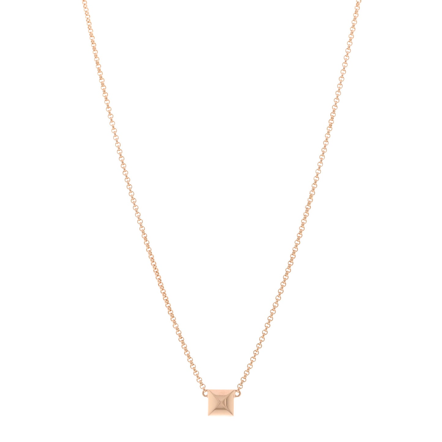18K Rose Gold Clou d'H Pendant Necklace
