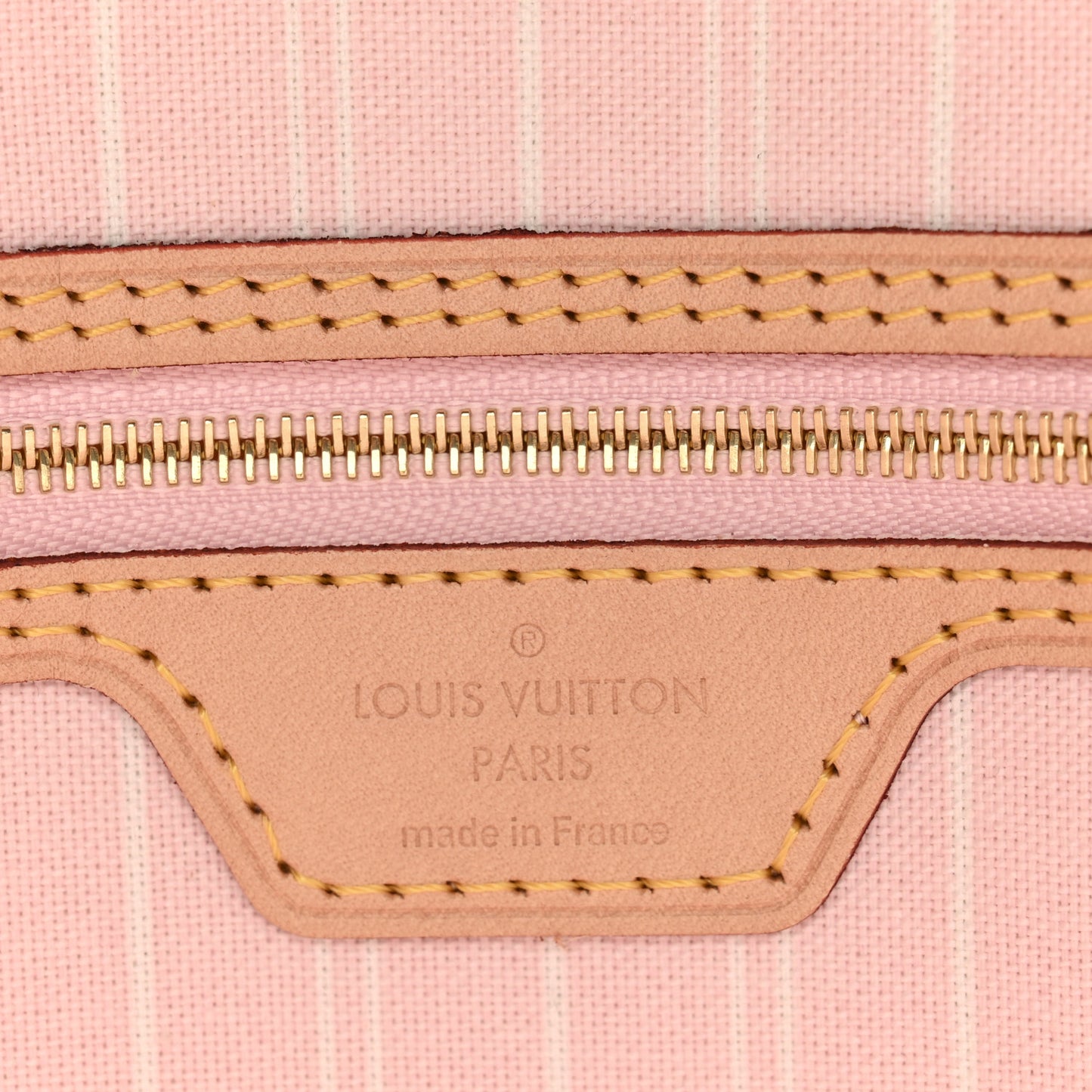 Monogram Giant By The Pool Neverfull MM Light Pink