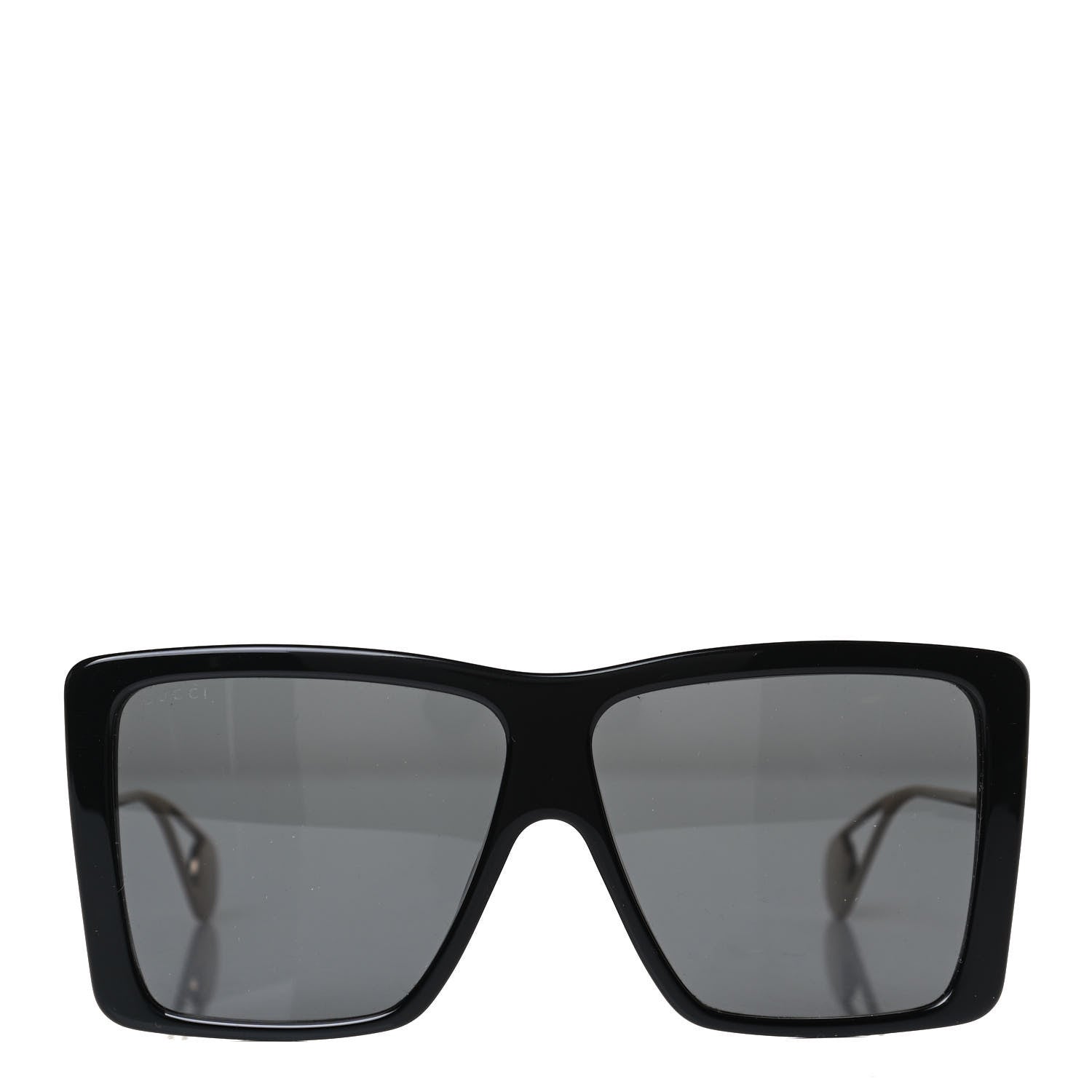 Gucci Acetate Oversize Square Frame GG0434S Sunglasses Black 2 of 9