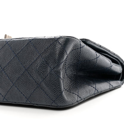 Chanel Caviar Quilted 2.55 Reissue 226 Flap Navy Blue 10 of 14