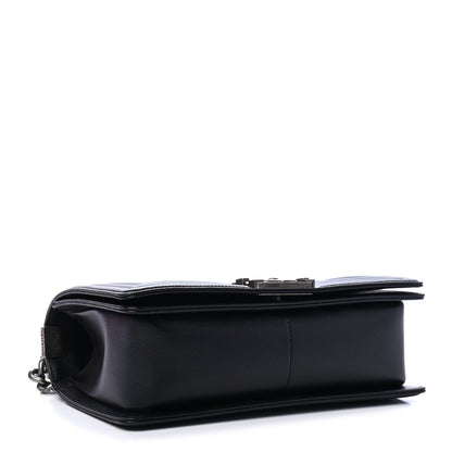 Chanel Caviar Quilted Medium Boy Flap Black 3 of 6
