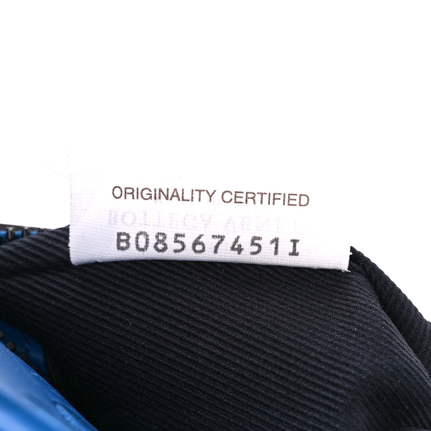 Bottega Veneta Calfskin Intrecciato Small Document Case Blue 9 of 14