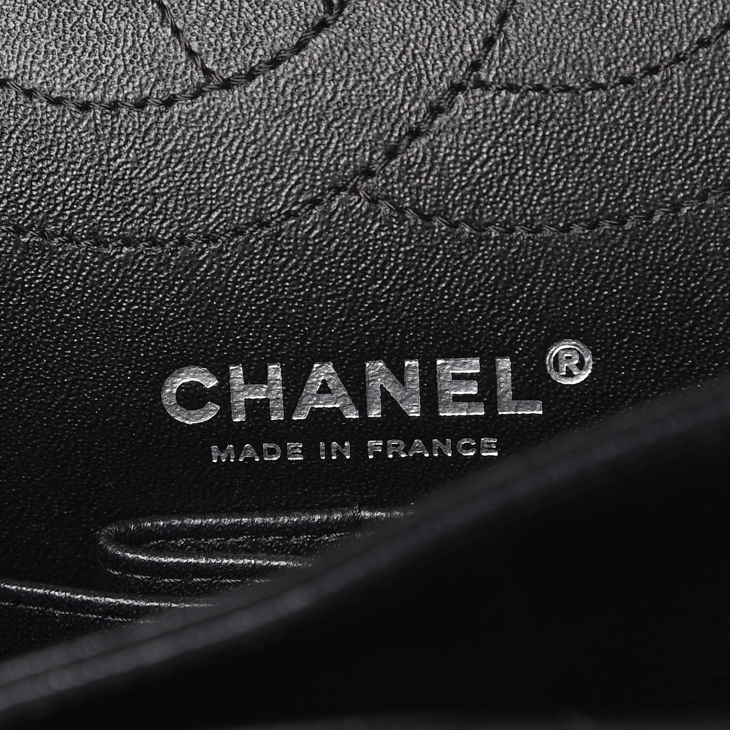 Sheepskin Chevron Quilted 2.55 Reissue 225 Double Flap So Black