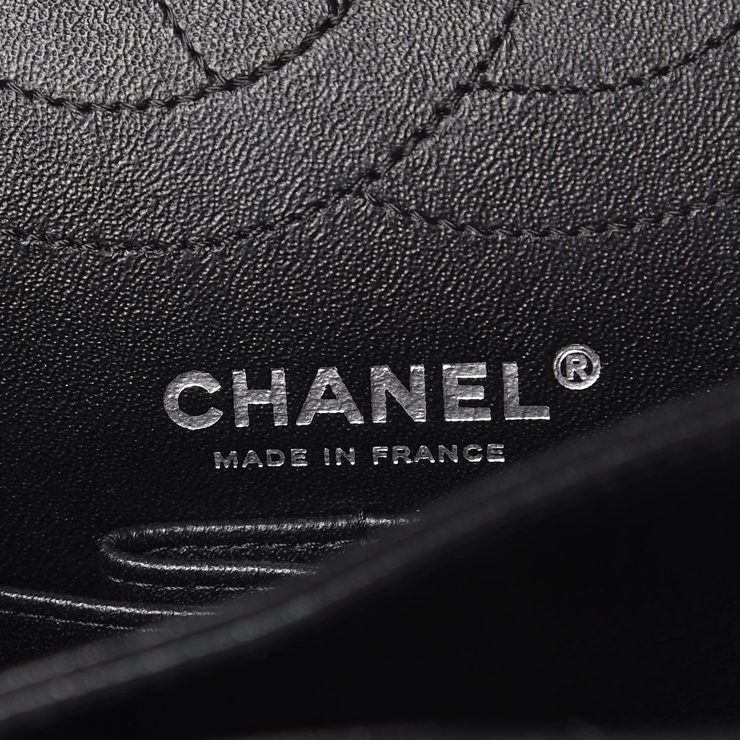 Chanel Sheepskin Chevron Quilted 2.55 Reissue 225 Double Flap So Black 7 of 9