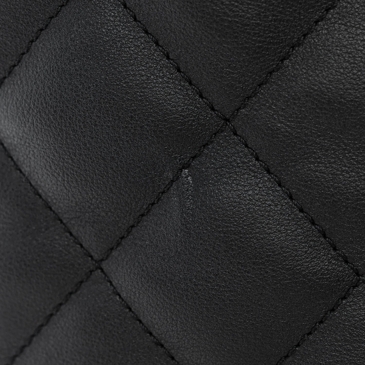 Chanel Lambskin Quilted Pocket Hobo Black 11 of 12