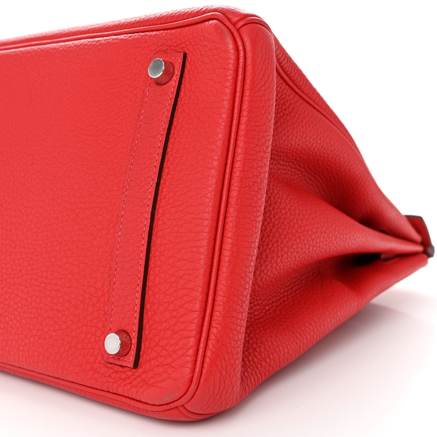 Hermes Togo BIRKIN 35 Rouge Casaque 10 of 14