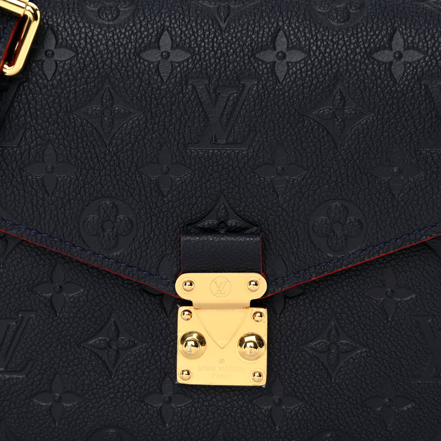 Louis Vuitton Empreinte Pochette Metis Marine Rouge 7 of 11