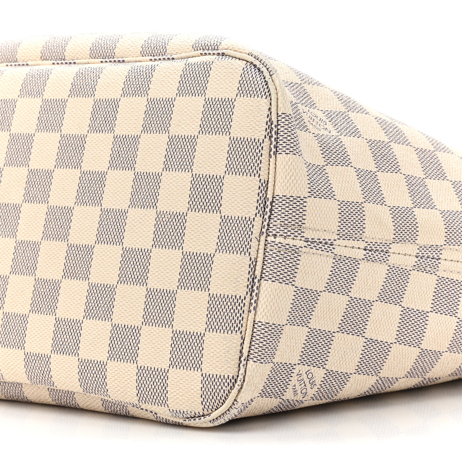Louis Vuitton Damier Azur Neo Neverfull MM Rose Ballerine 8 of 18