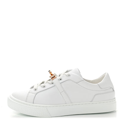 Hermes Calfskin Day Sneakers 35 White 1 of 8