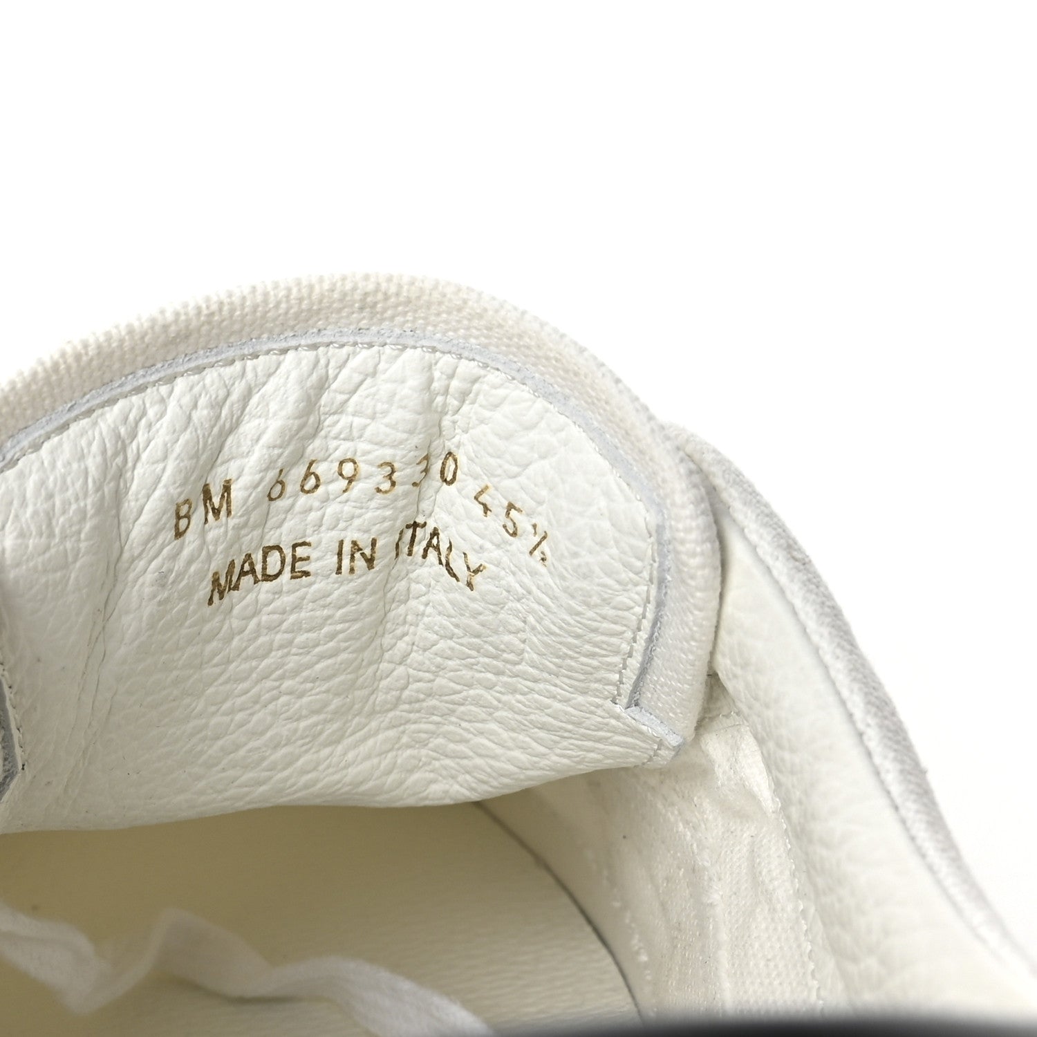 Saint Laurent Canvas Venice Sneakers 45.5 White 7 of 8