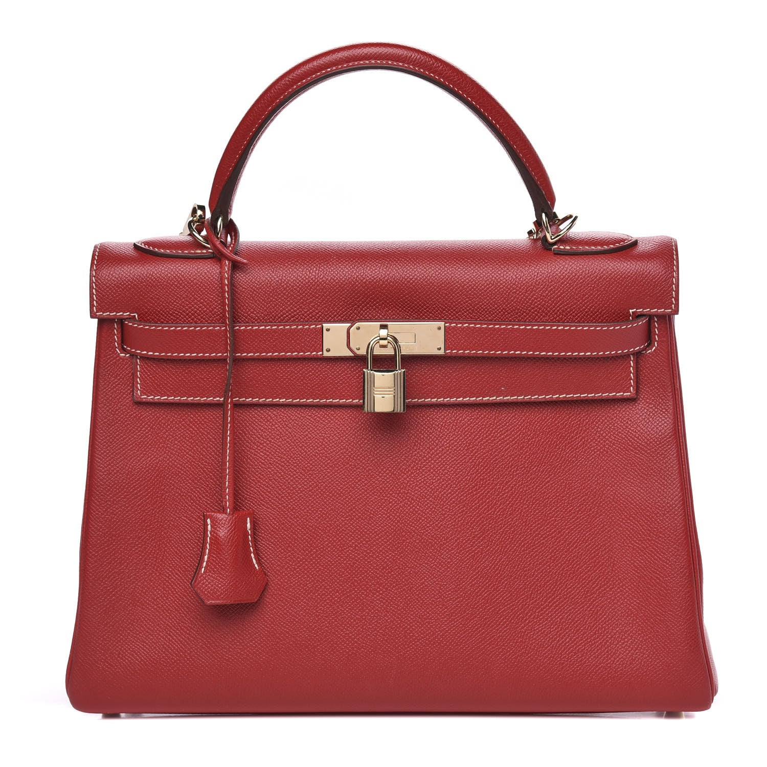 Hermes Epsom Kelly Retourne 32 Rouge Casaque 1 of 13