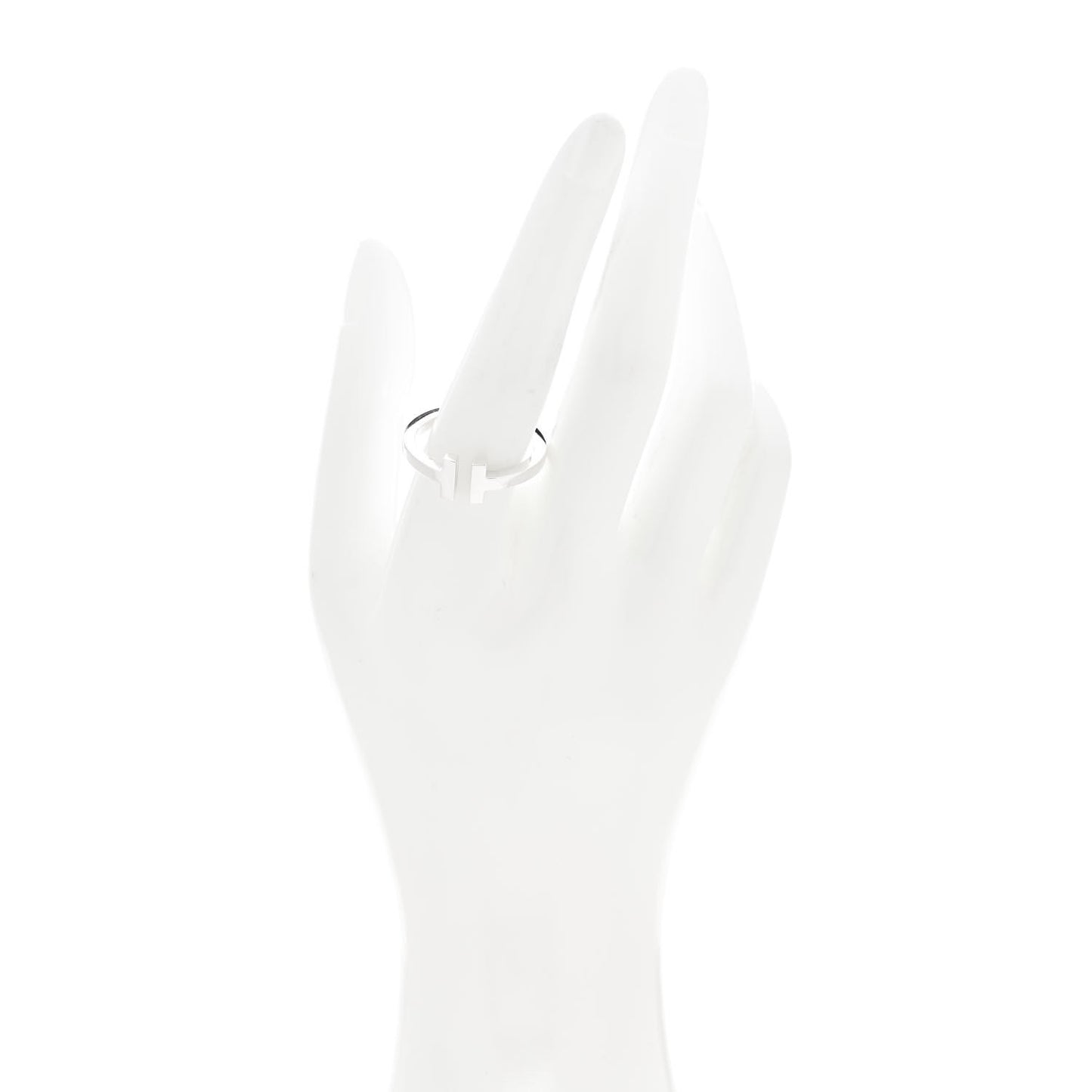 Sterling Silver T Square Ring 62 10