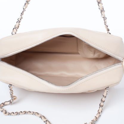 Chanel Lambskin Medium Camera Case Beige Clair 9 of 10