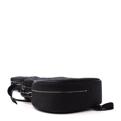 Saint Laurent Glitter Canvas Guitar Case Black 4 of 7