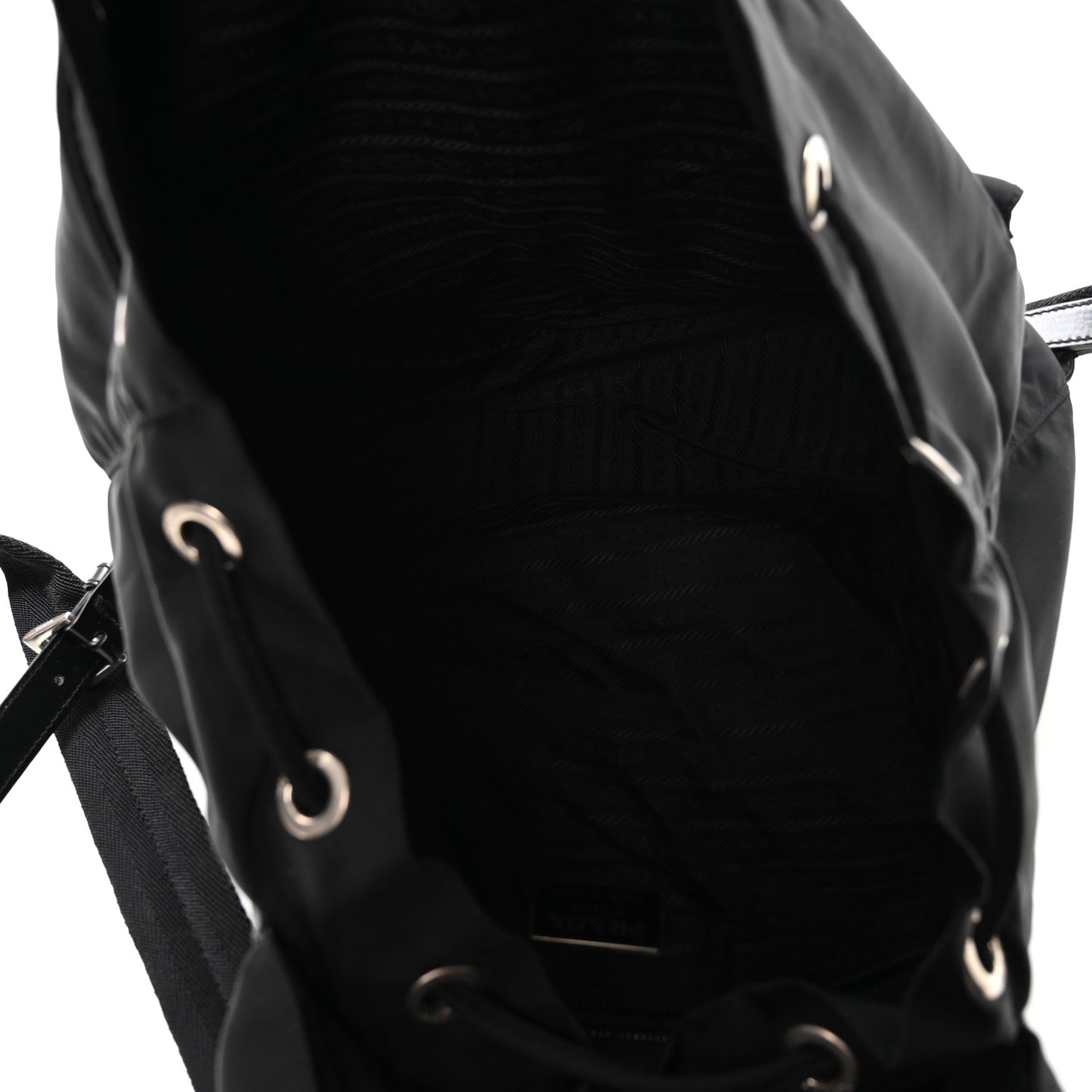 Tessuto Nylon Vela Small Backpack Black