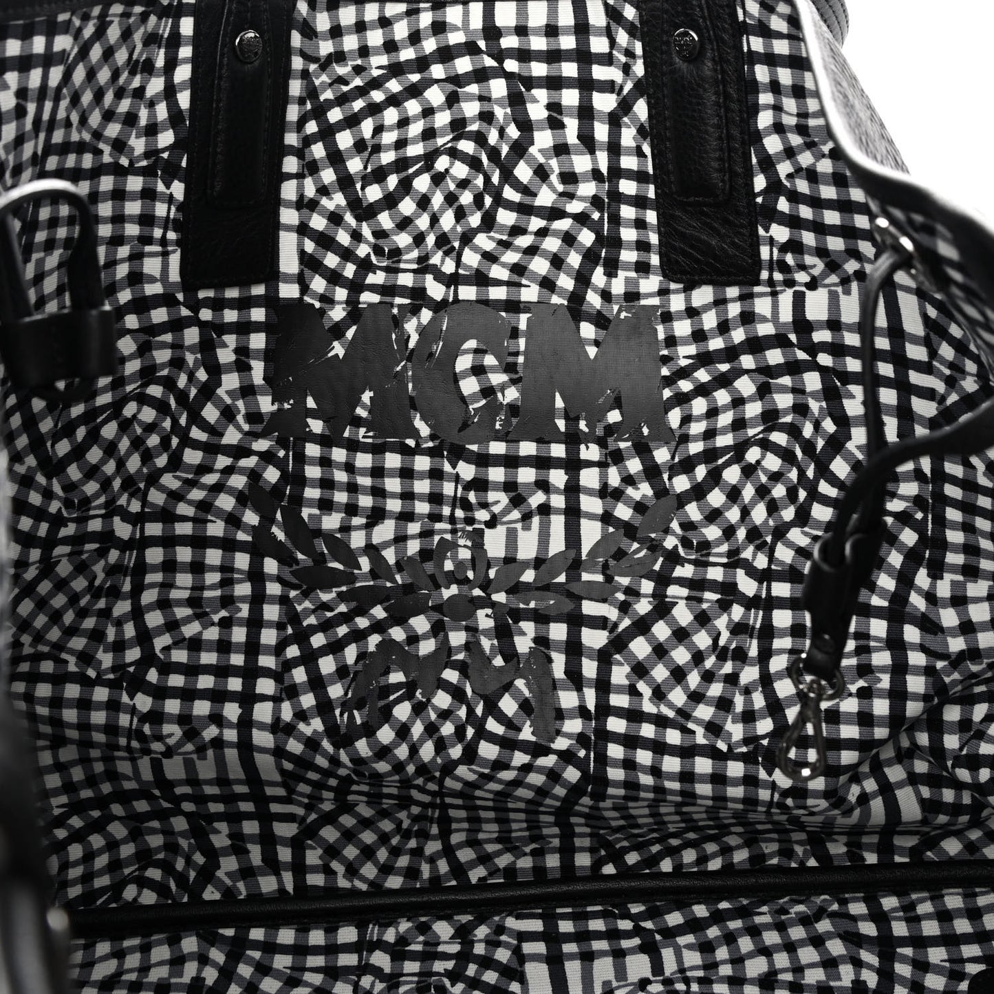Visetos Large Liz Reversible Shopper Tote Black