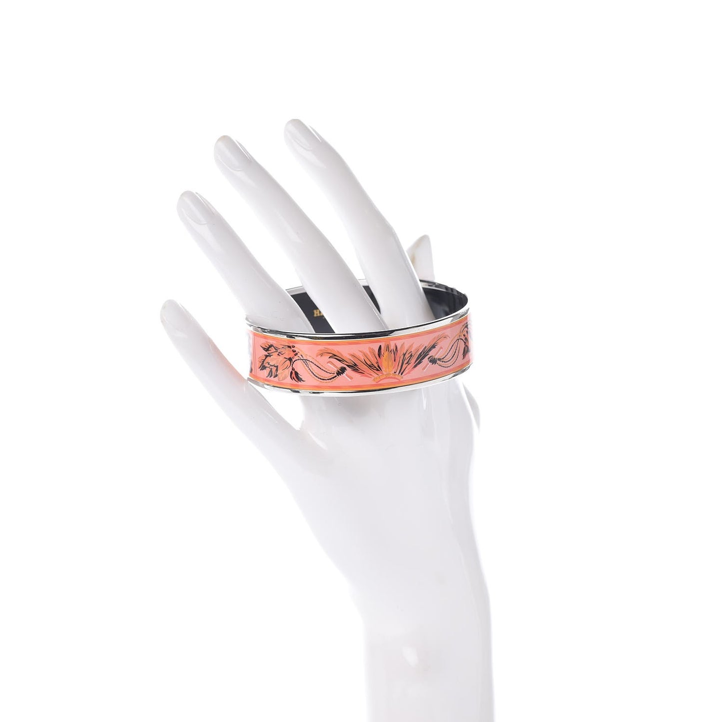 Enamel Printed Wide Brazil Bracelet 65