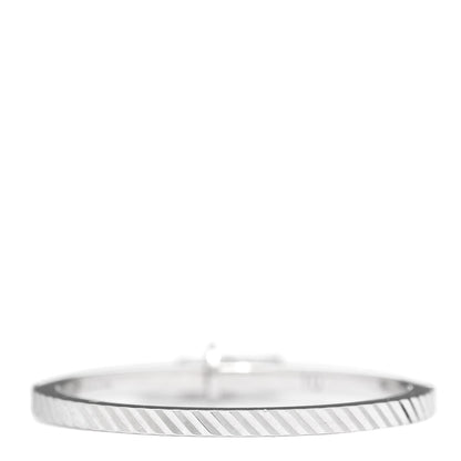 Gucci 18K White Gold Running G Charm Ring 49 4.75 3 of 6