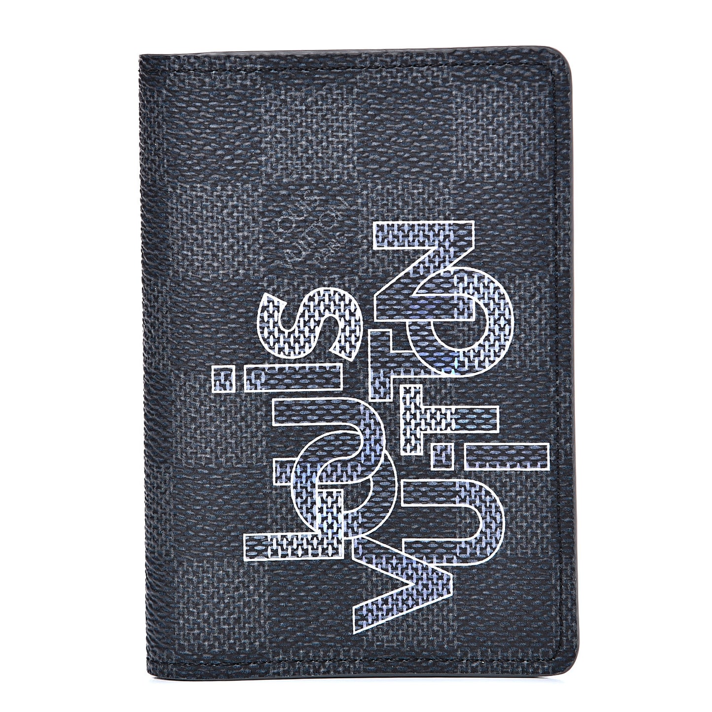 Damier Graphite Logo Pocket Organizer Grey