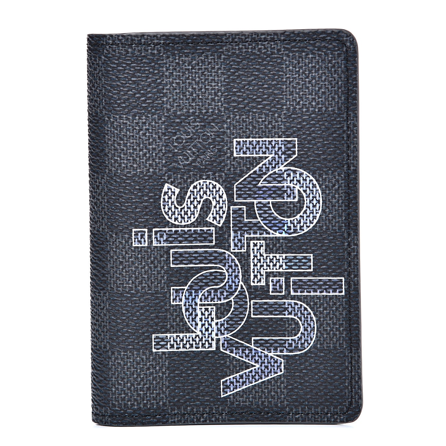 Louis Vuitton Damier Graphite Logo Pocket Organizer Grey 1 of 5